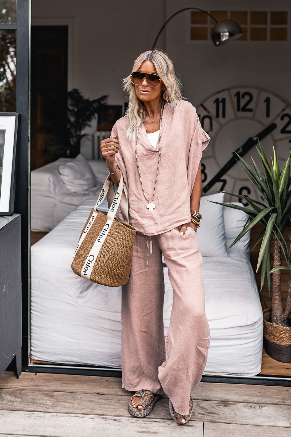 VALDA PINK BLOUSE