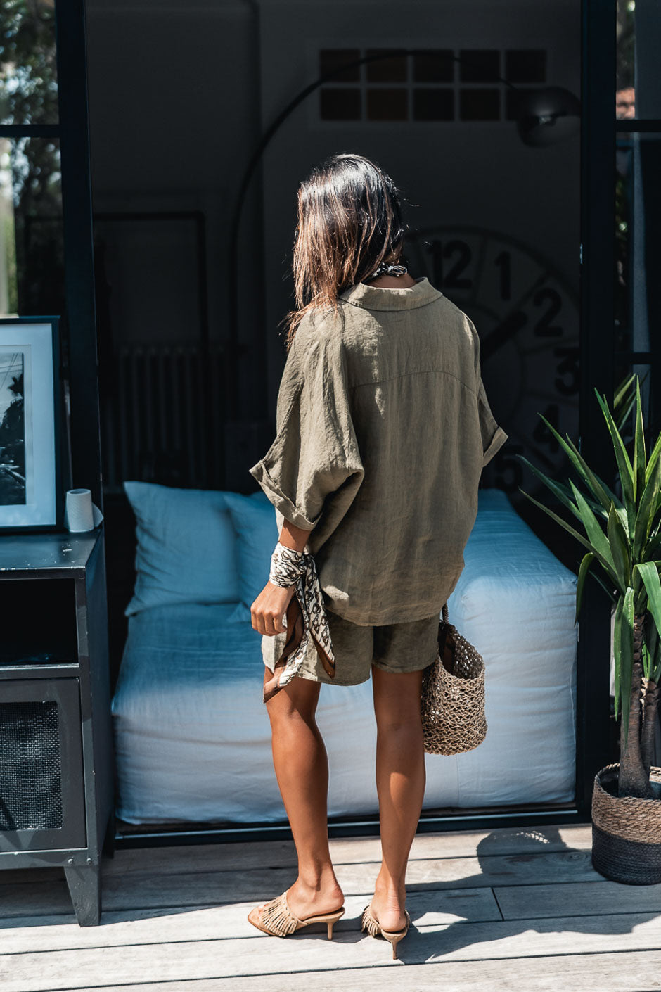 VALY KHAKI BLOUSE