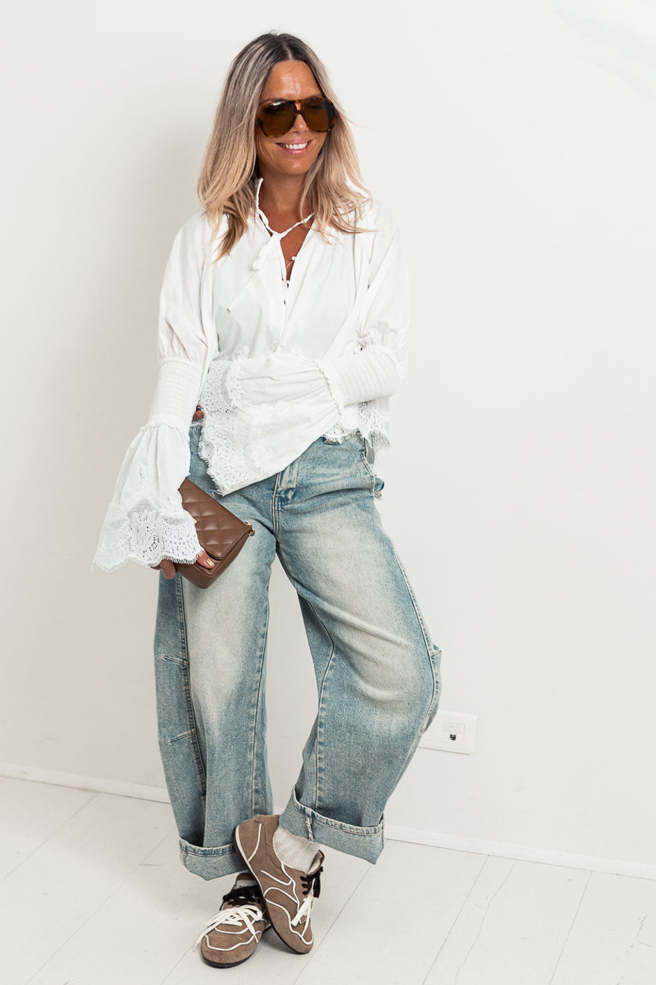 ELOISE BLOUSE WHITE