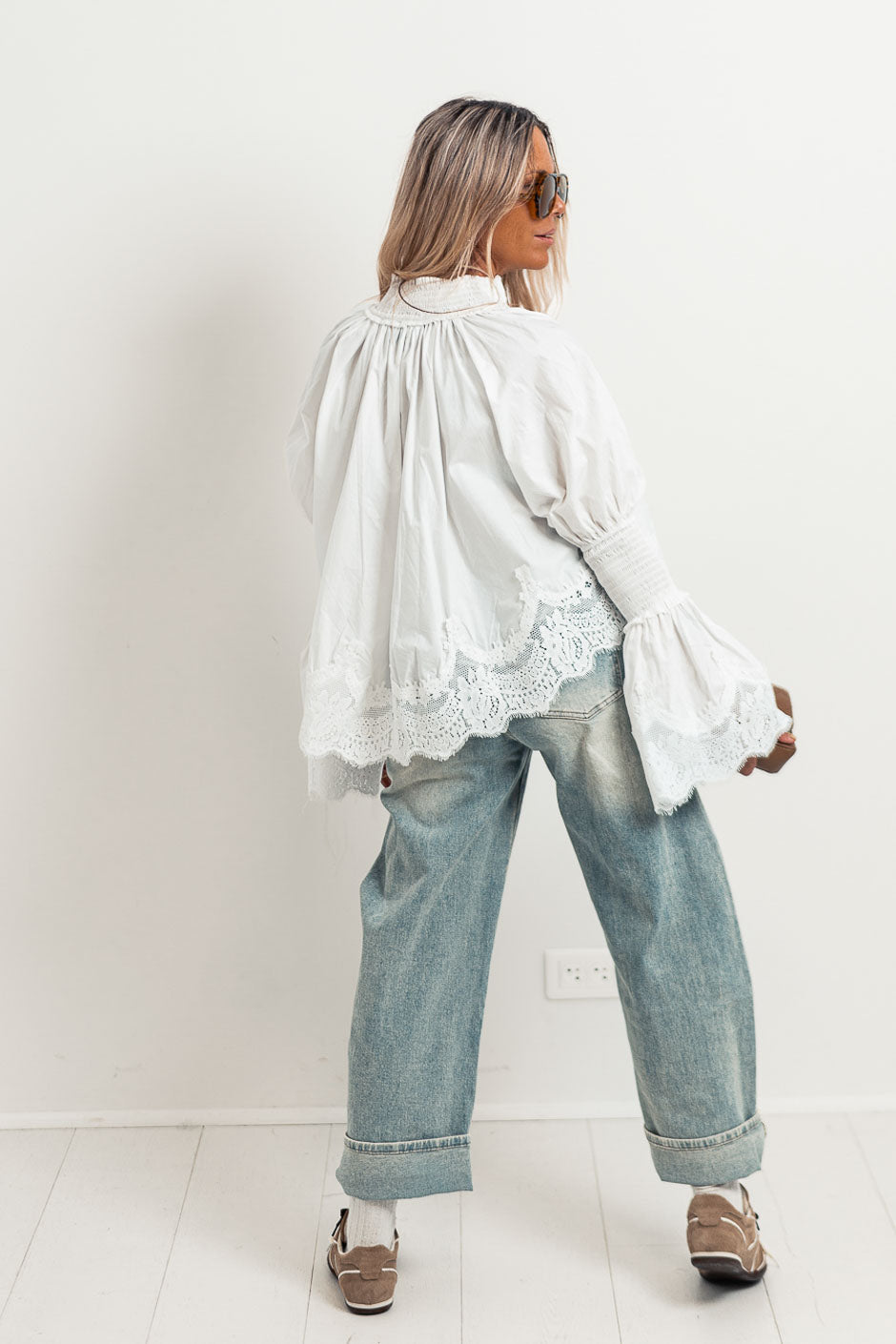ELOISE BLOUSE WHITE