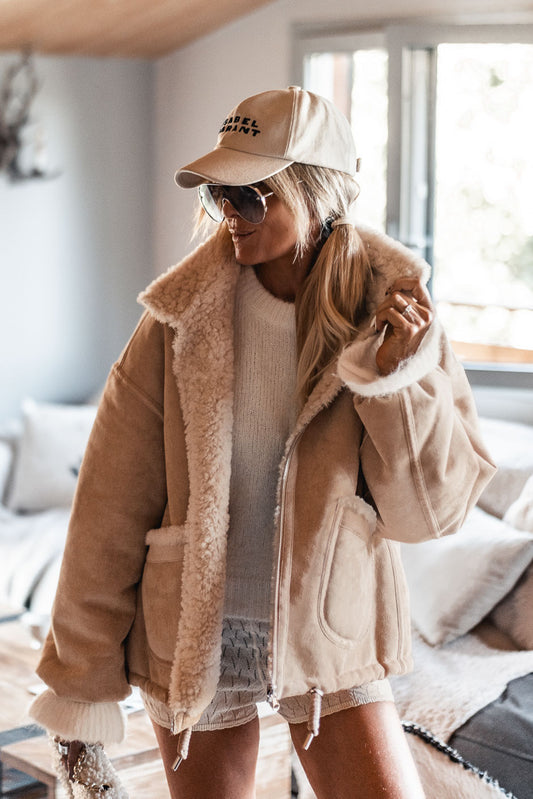 BLOUSON CALIA BEIGE