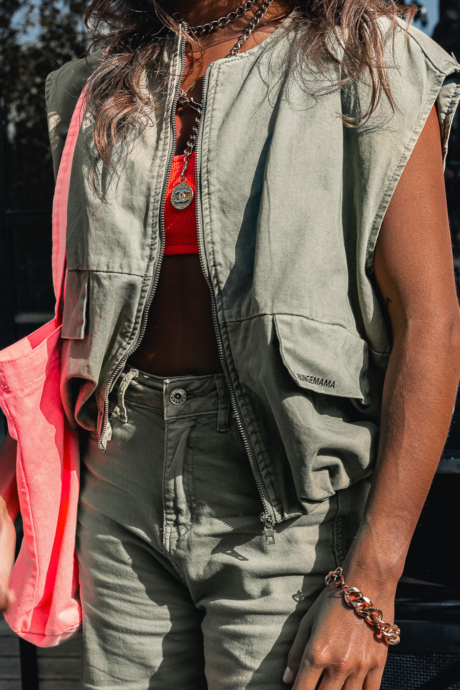 BLOUSON GINNY KAKI