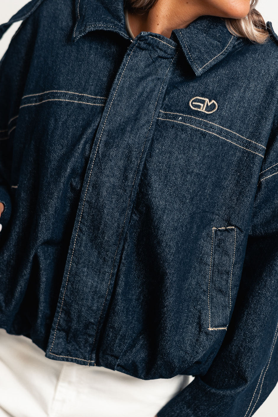 BLOUSON WOOD BRUT