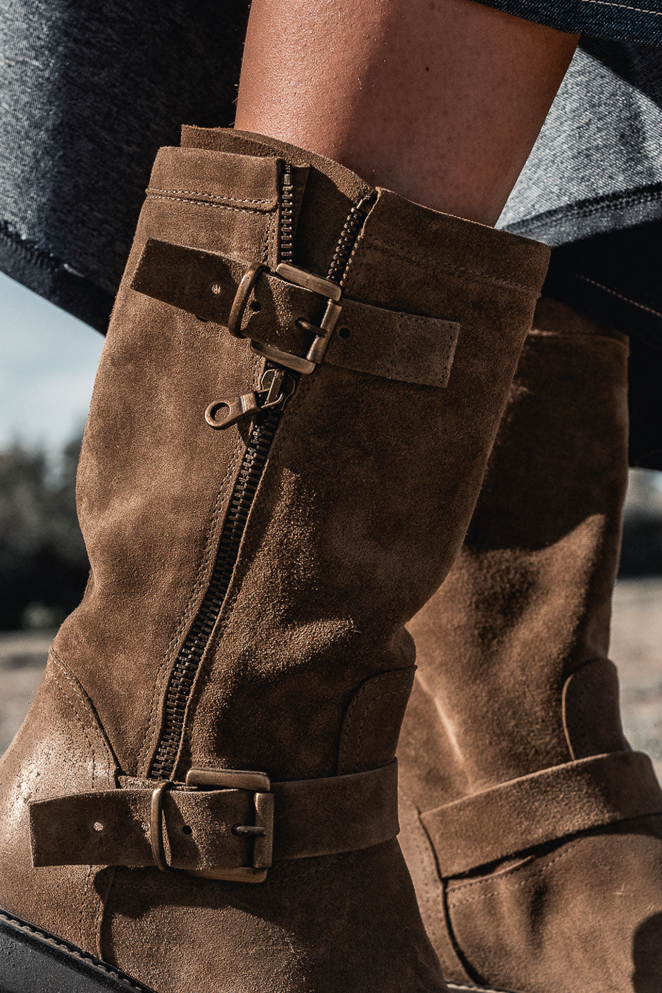 BOOTS BILL TAUPE