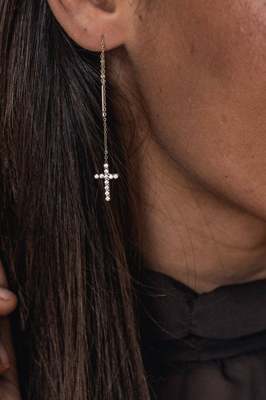 Boucles d'oreilles Roxane gold