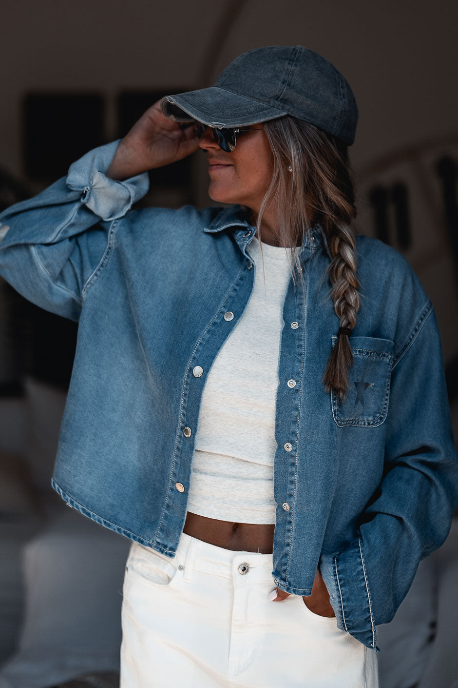 CHEMISE AVOZ BLEU