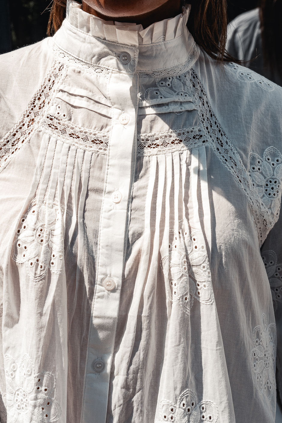 CHEMISE LESIA BLANC