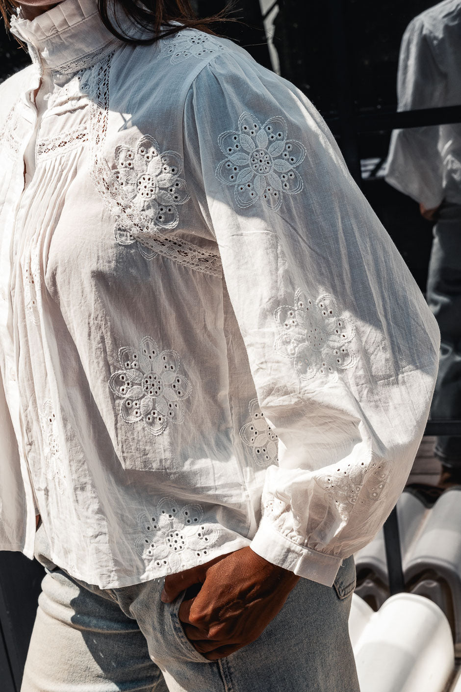 CHEMISE LESIA BLANC