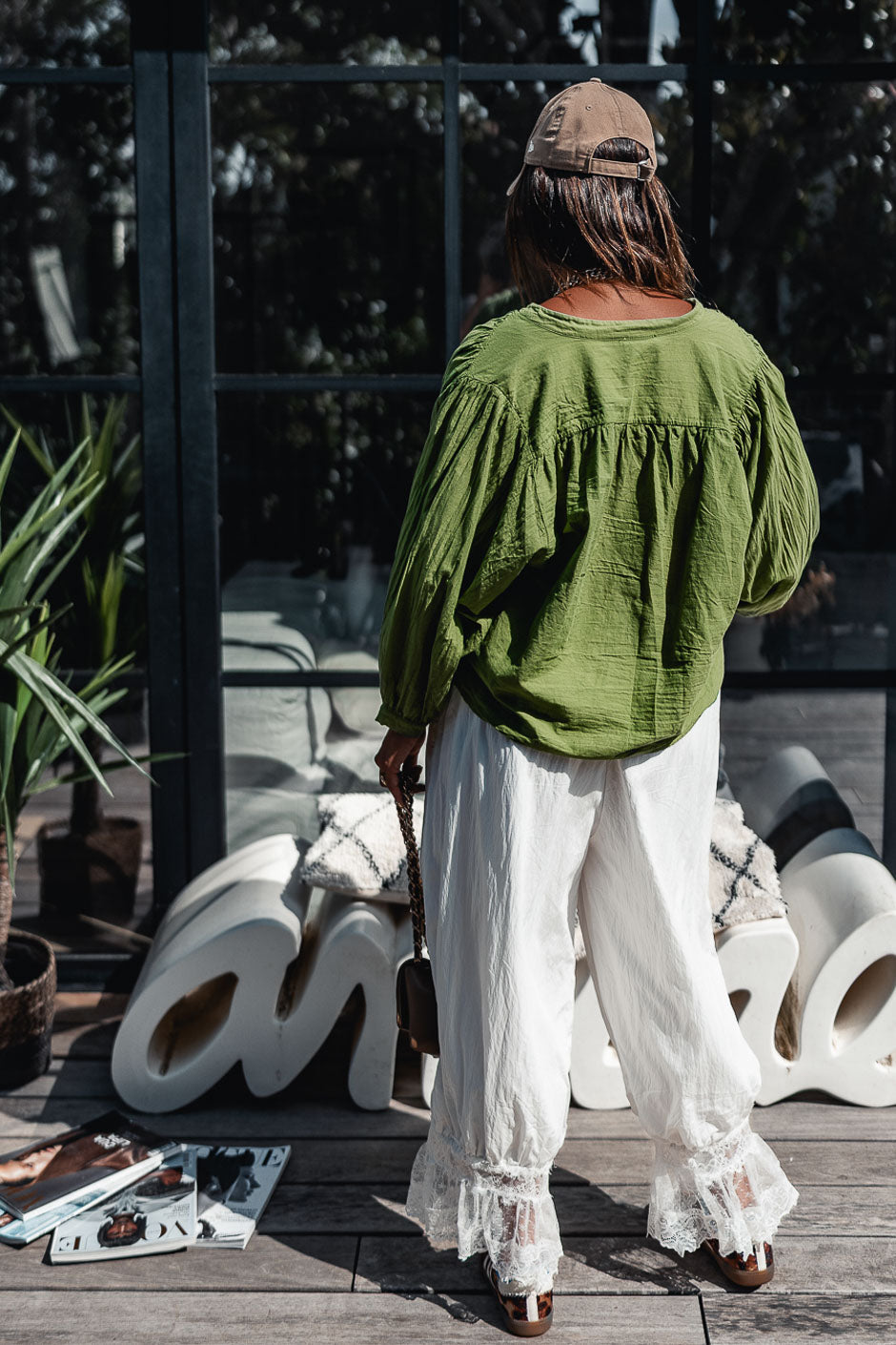 FAYA GREEN SHIRT