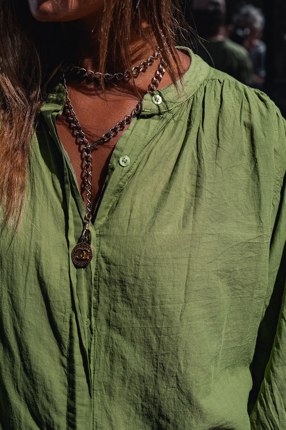 FAYA GREEN SHIRT