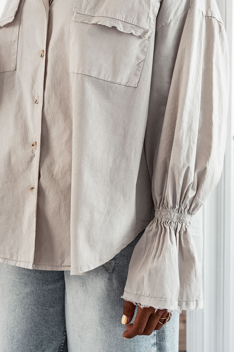 CHEMISE JAIKO BEIGE