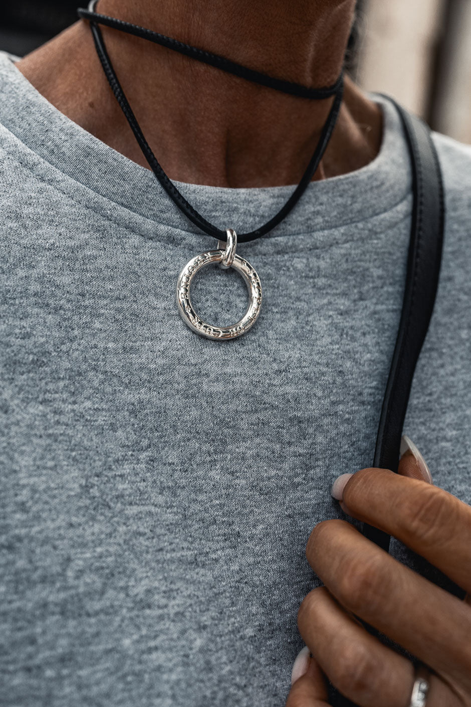 COLLIER LINKY ARGENT