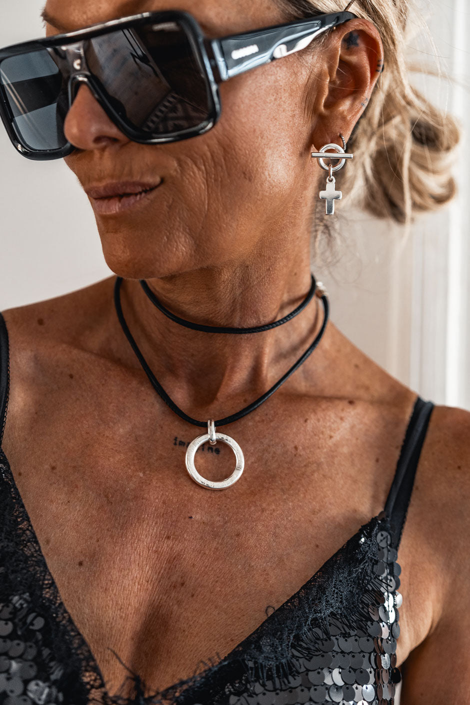 COLLIER LINKY ARGENT