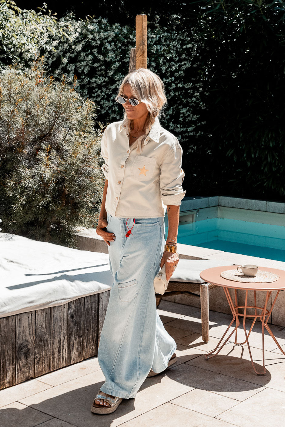 AVOZ SHIRT. BEIGE
