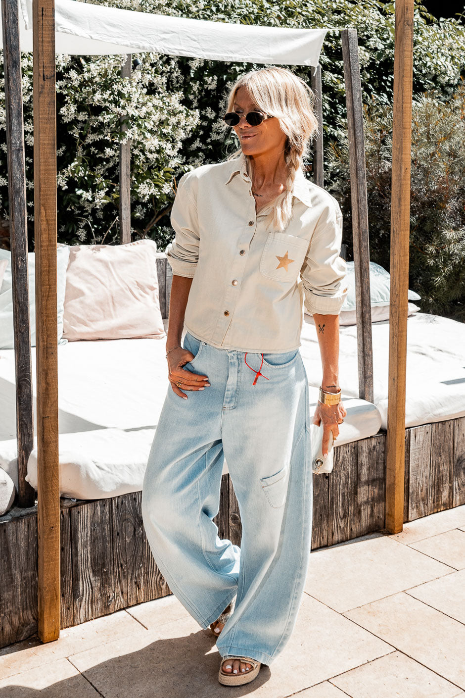 AVOZ SHIRT. BEIGE