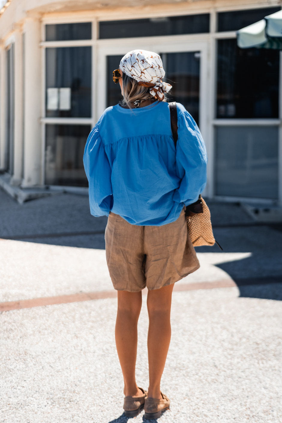 CHEMISE FAYA BLEU