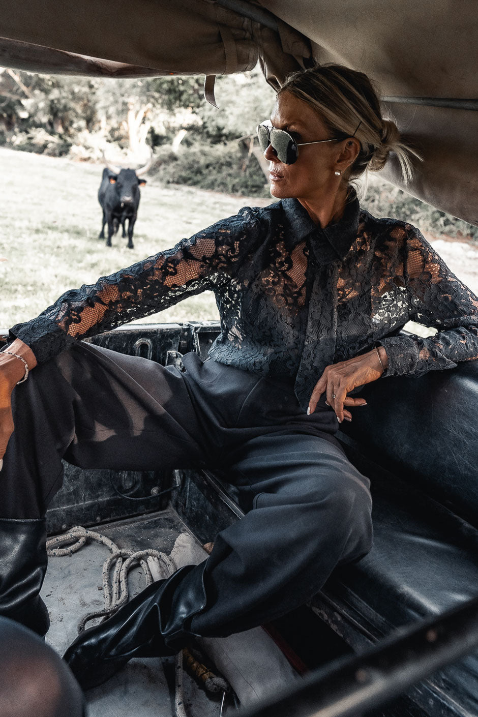 CHEMISE KELY NOIR