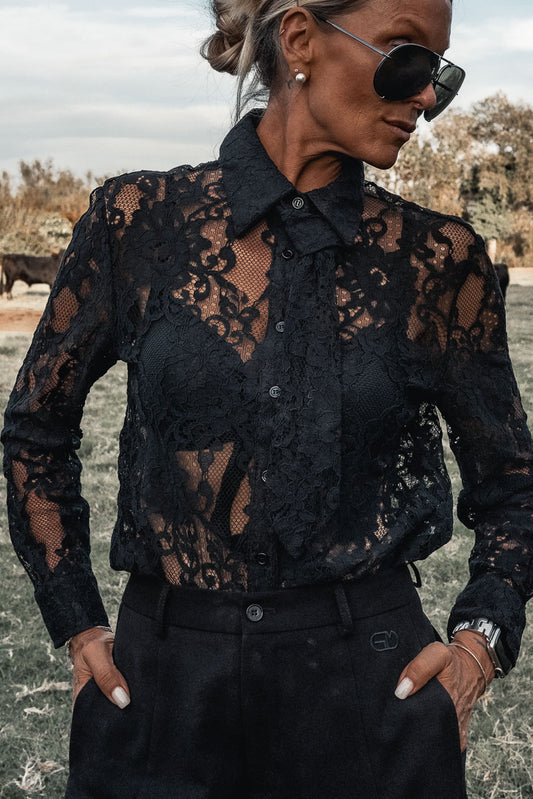 CHEMISE KELY NOIR