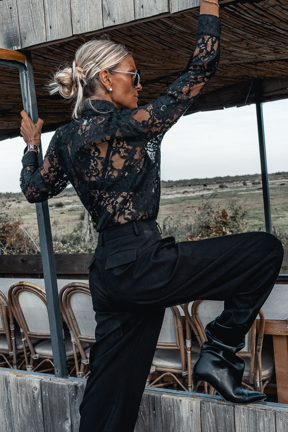 CHEMISE KELY NOIR
