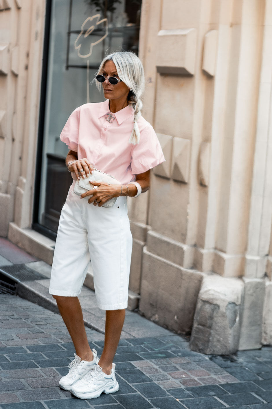 CHEMISE TRESORA ROSE
