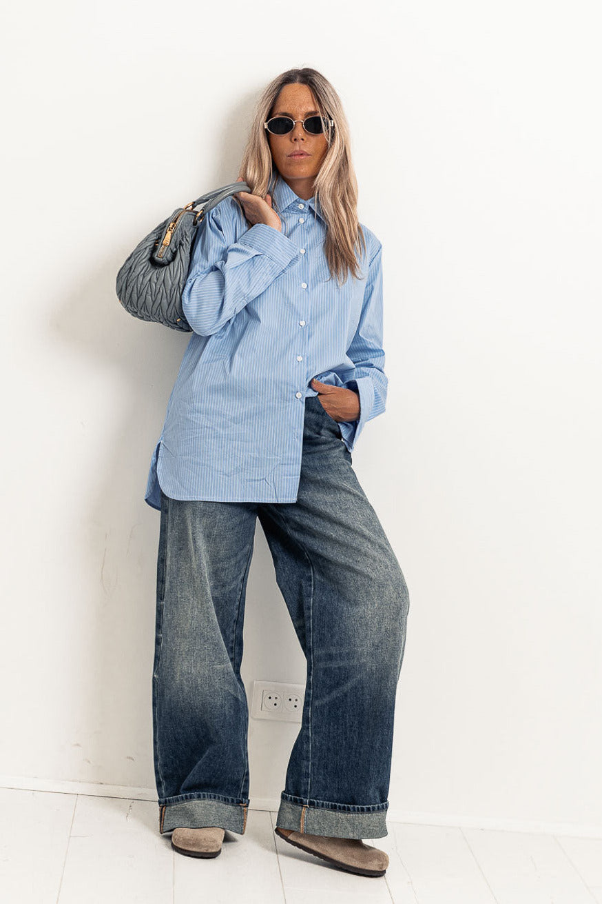 CHEMISE GABIN BLEU