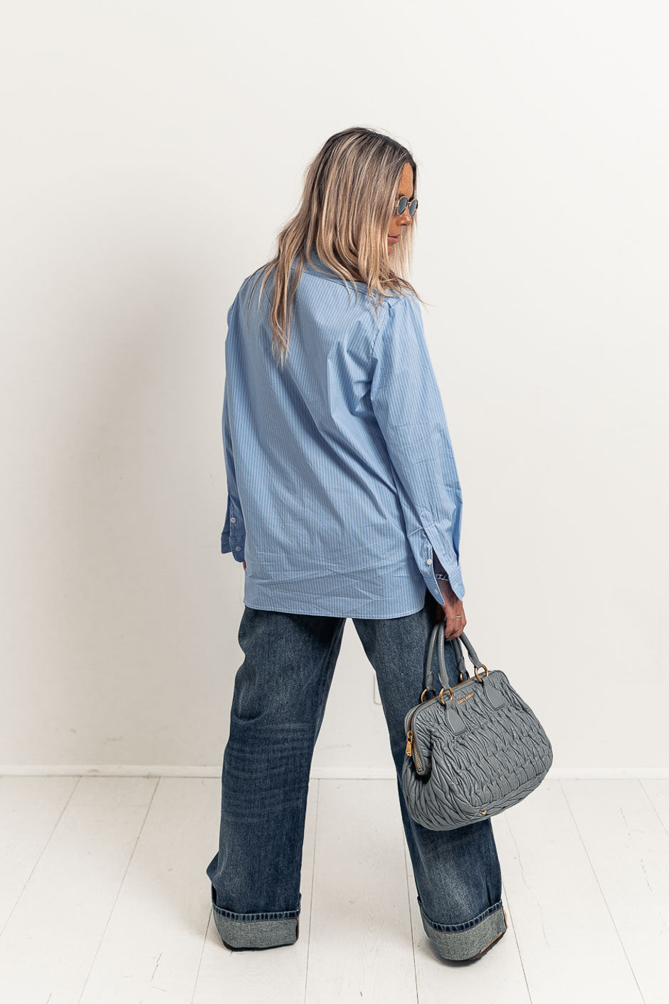 CHEMISE GABIN BLEU