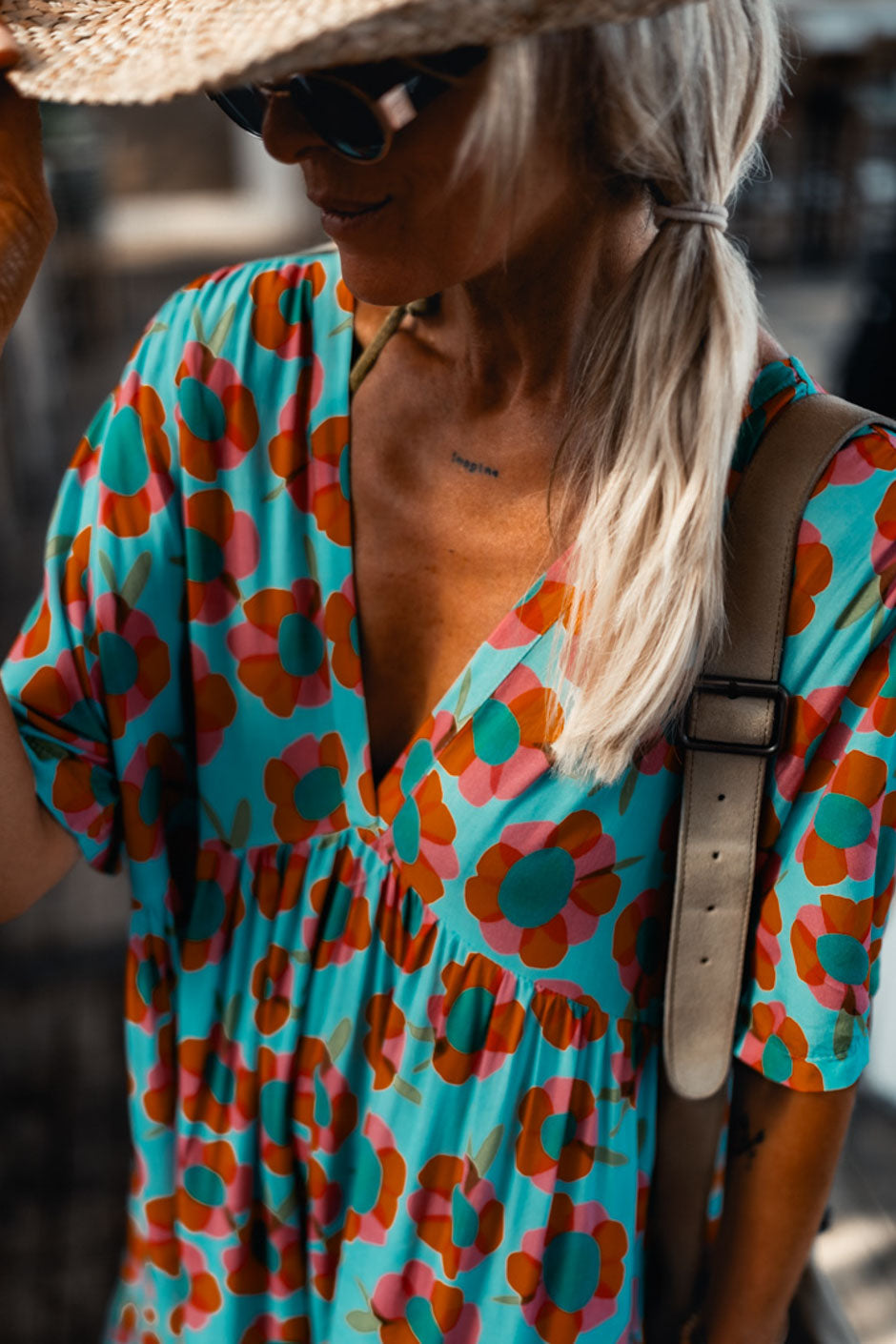 ROBE FLOWIE IMPRIME