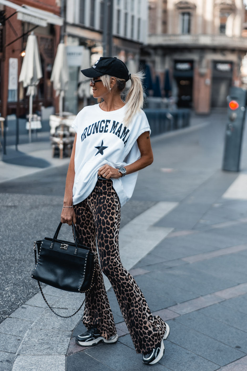 SWEAT RAW ICONIC BLANC