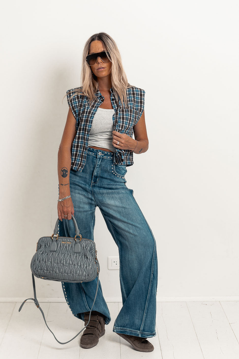 CHEMISE TOMY CARREAUX