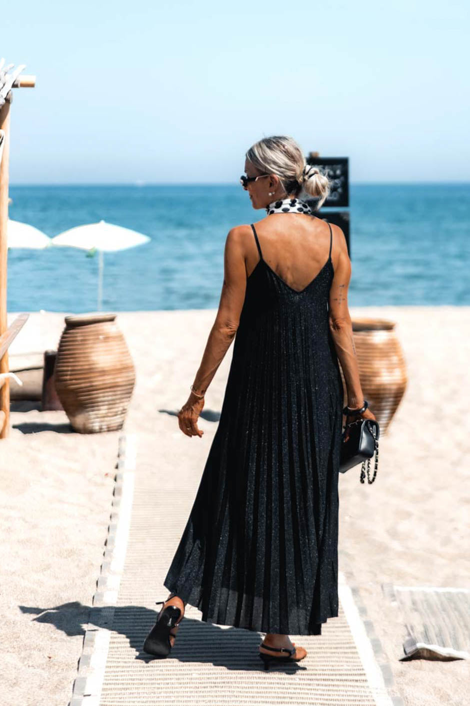 GLORIA DRESS BLACK