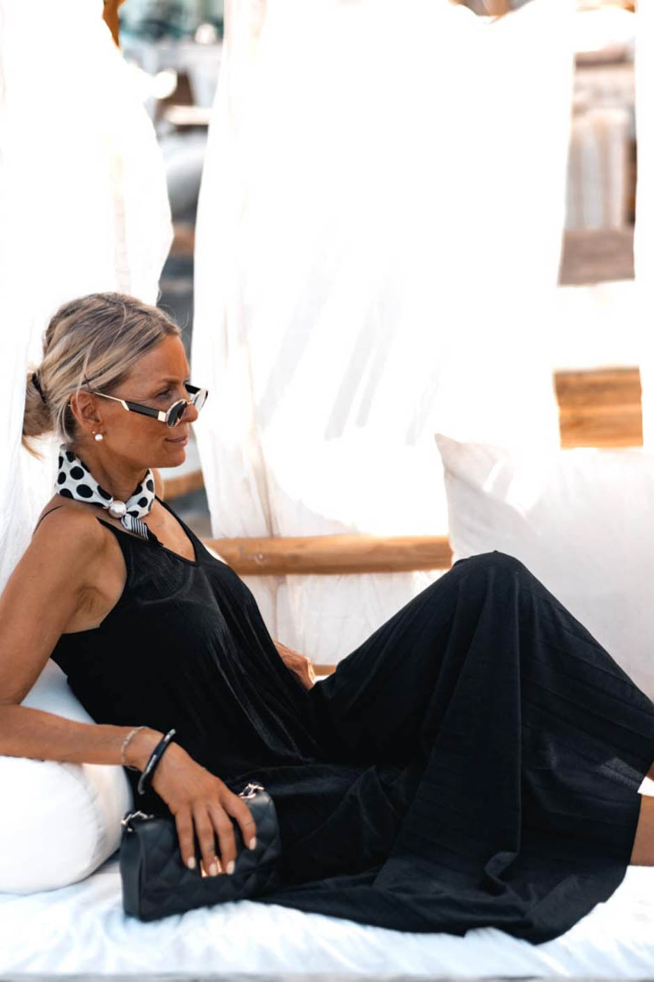 GLORIA DRESS BLACK