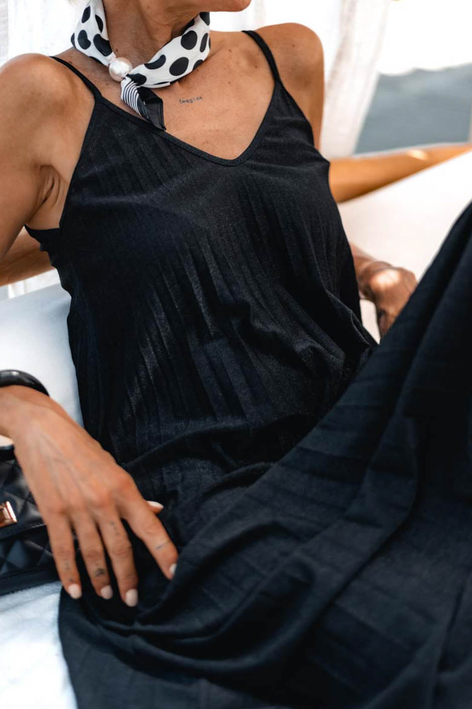 GLORIA DRESS BLACK