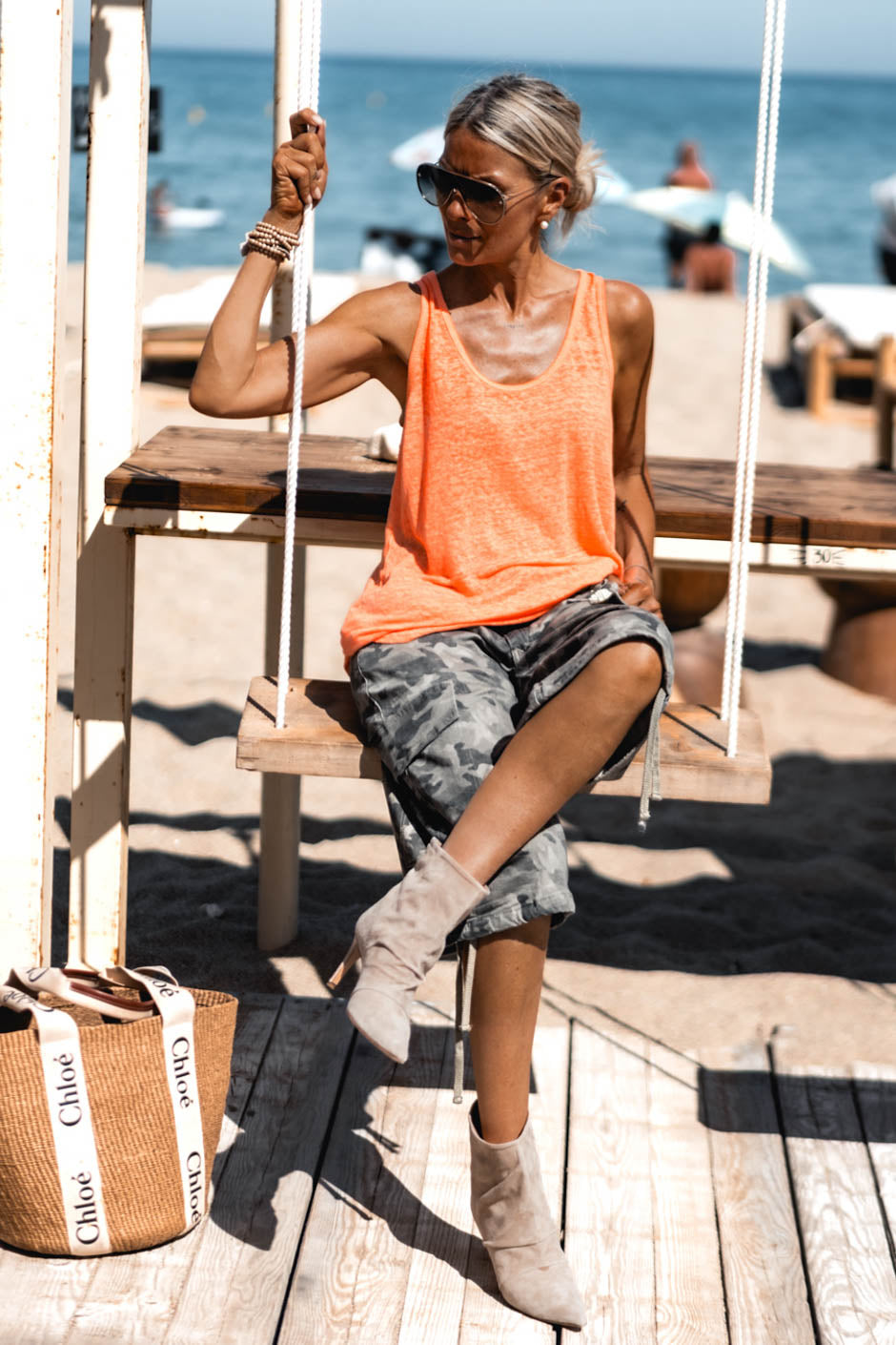 DEBARDEUR NEWMARCEL FLUO ORANGE