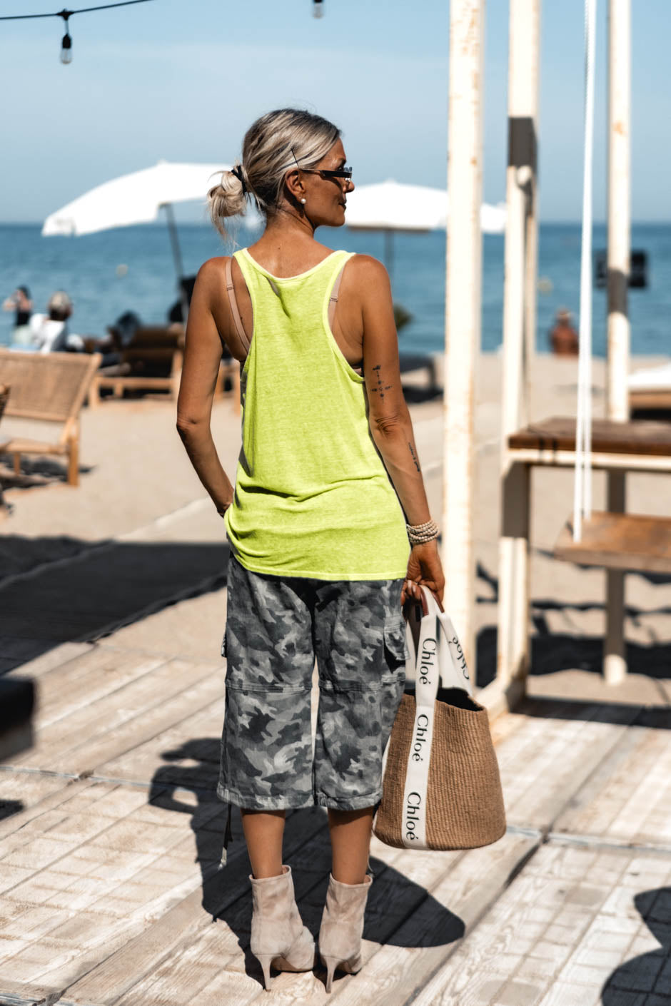 DEBARDEUR NEWMARCEL FLUO JAUNE