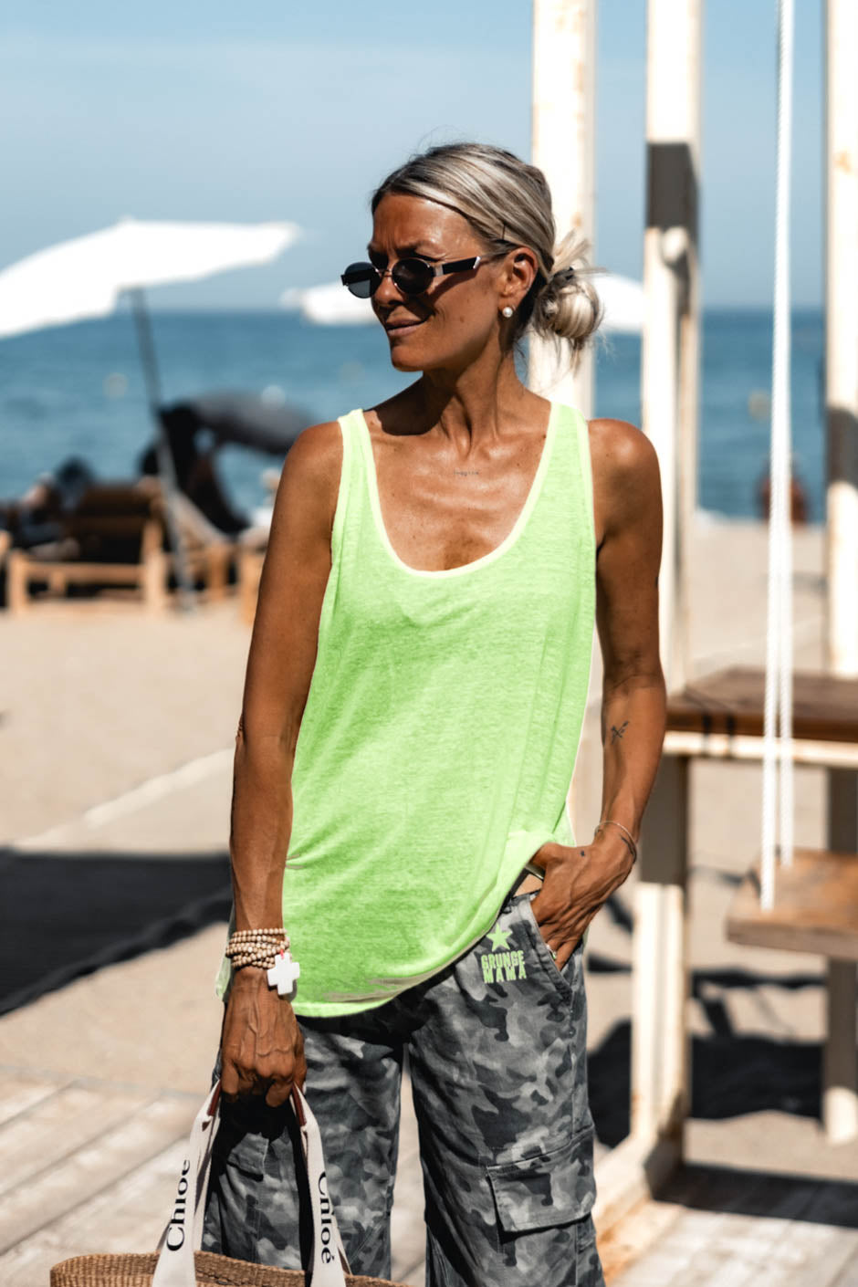 DEBARDEUR NEWMARCEL FLUO VERT