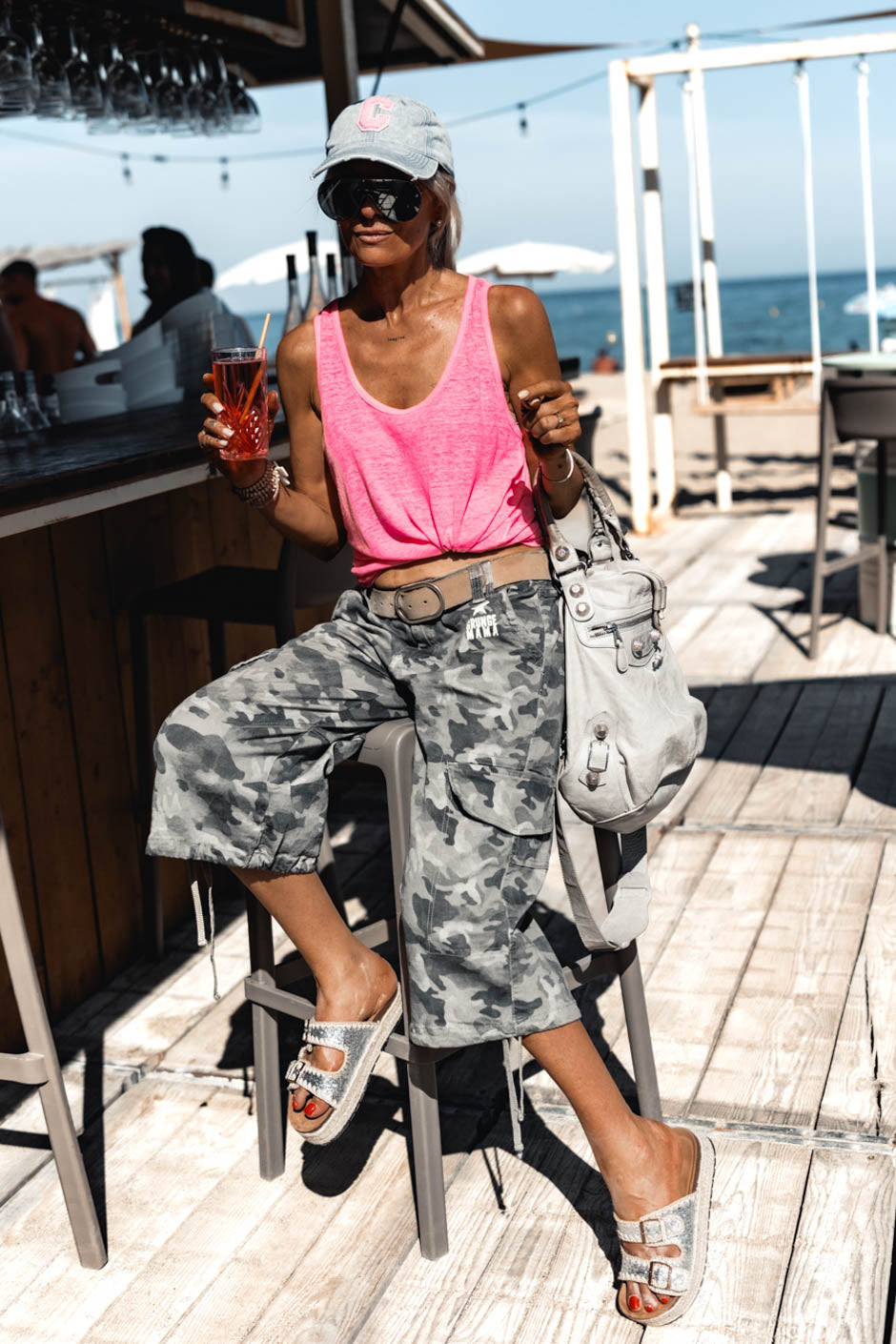 DEBARDEUR NEWMARCEL FLUO ROSE