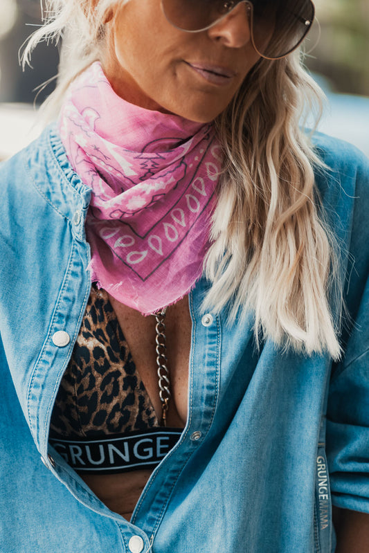 FOULARD MANA FUCHSIA