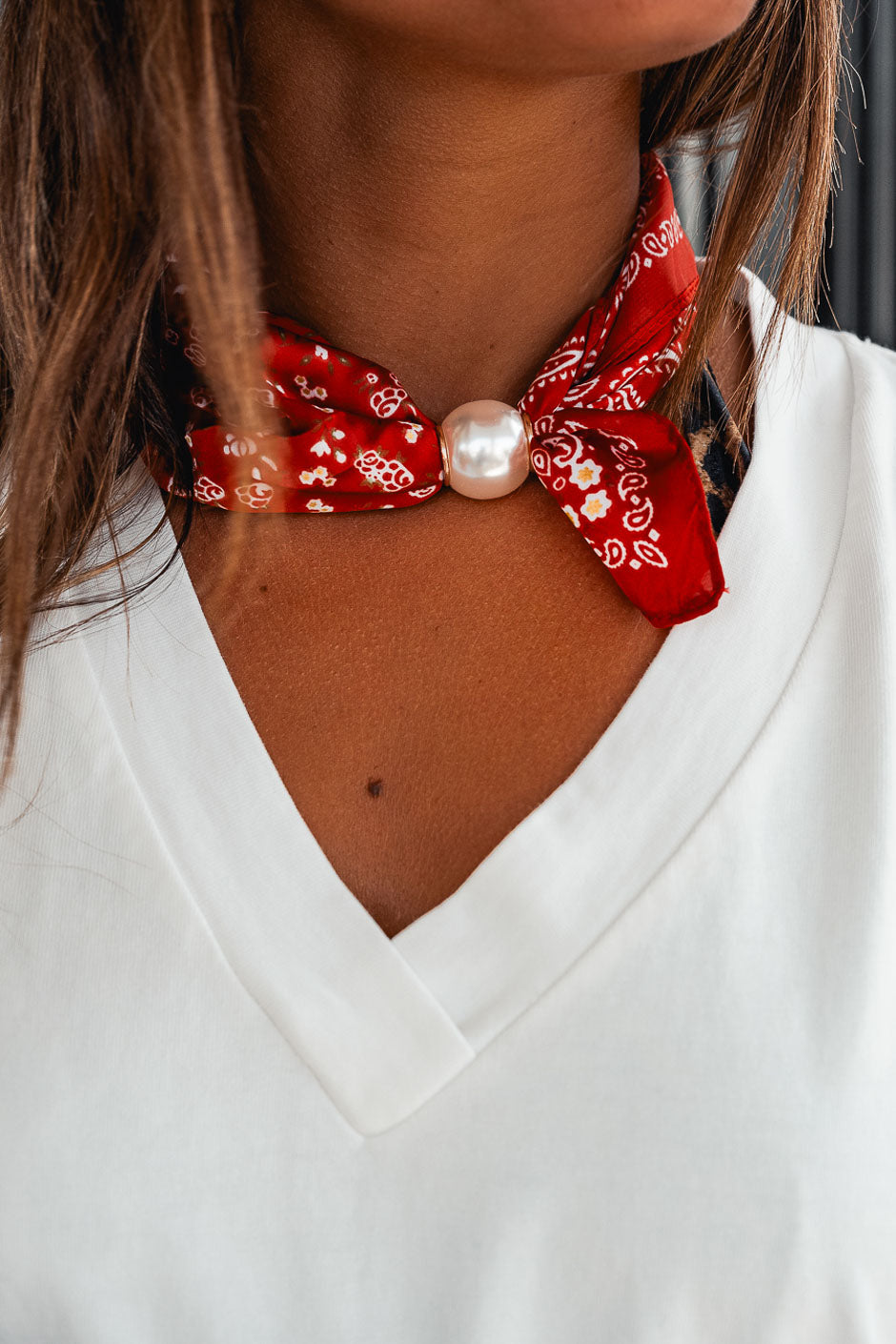FOULARD NINO ROUGE