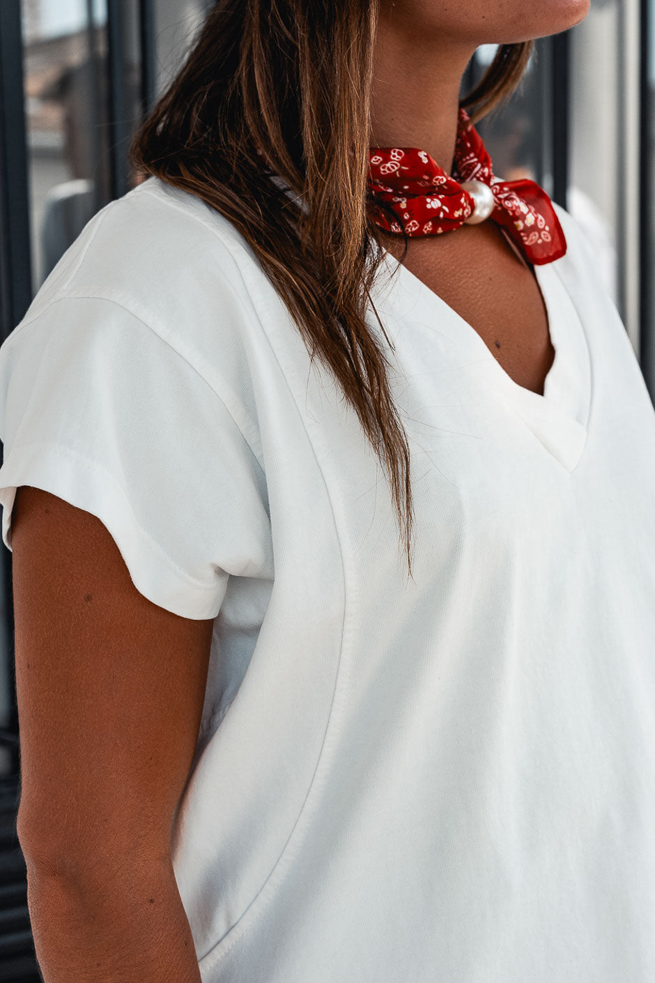 FOULARD NINO ROUGE