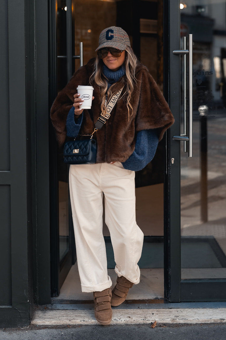 FOURRURE ALIZEE BROWN