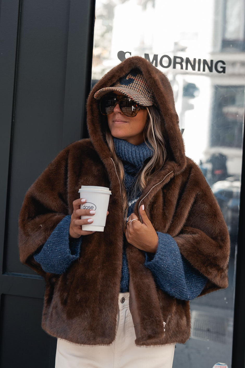 FOURRURE ALIZEE BROWN