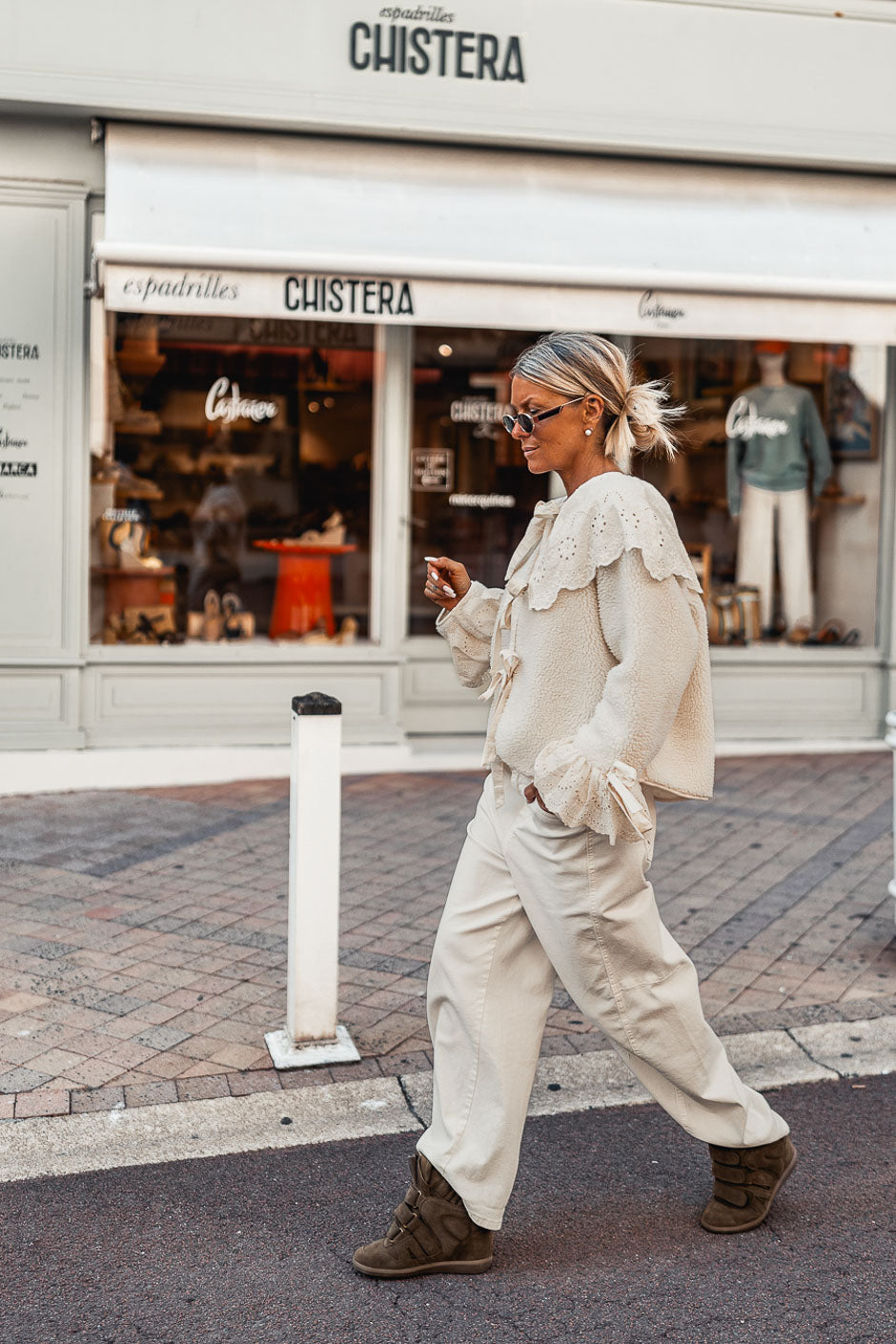 VESTE MARIELLE ECRU