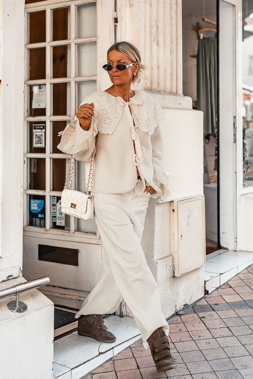 VESTE MARIELLE ECRU