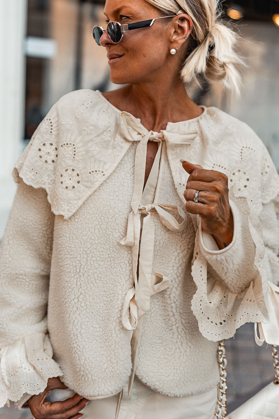 VESTE MARIELLE ECRU