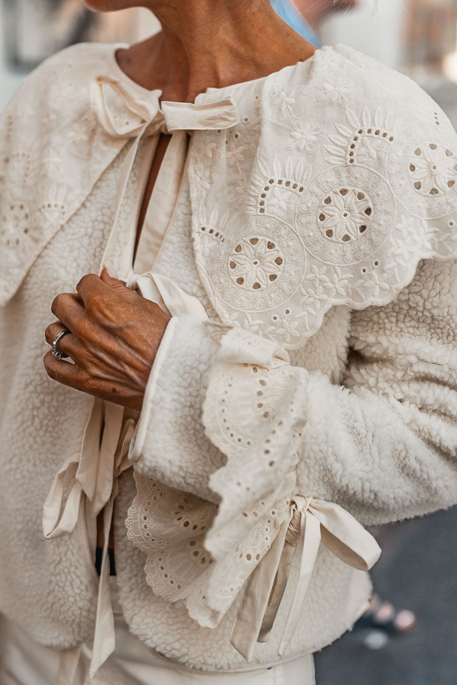 VESTE MARIELLE ECRU
