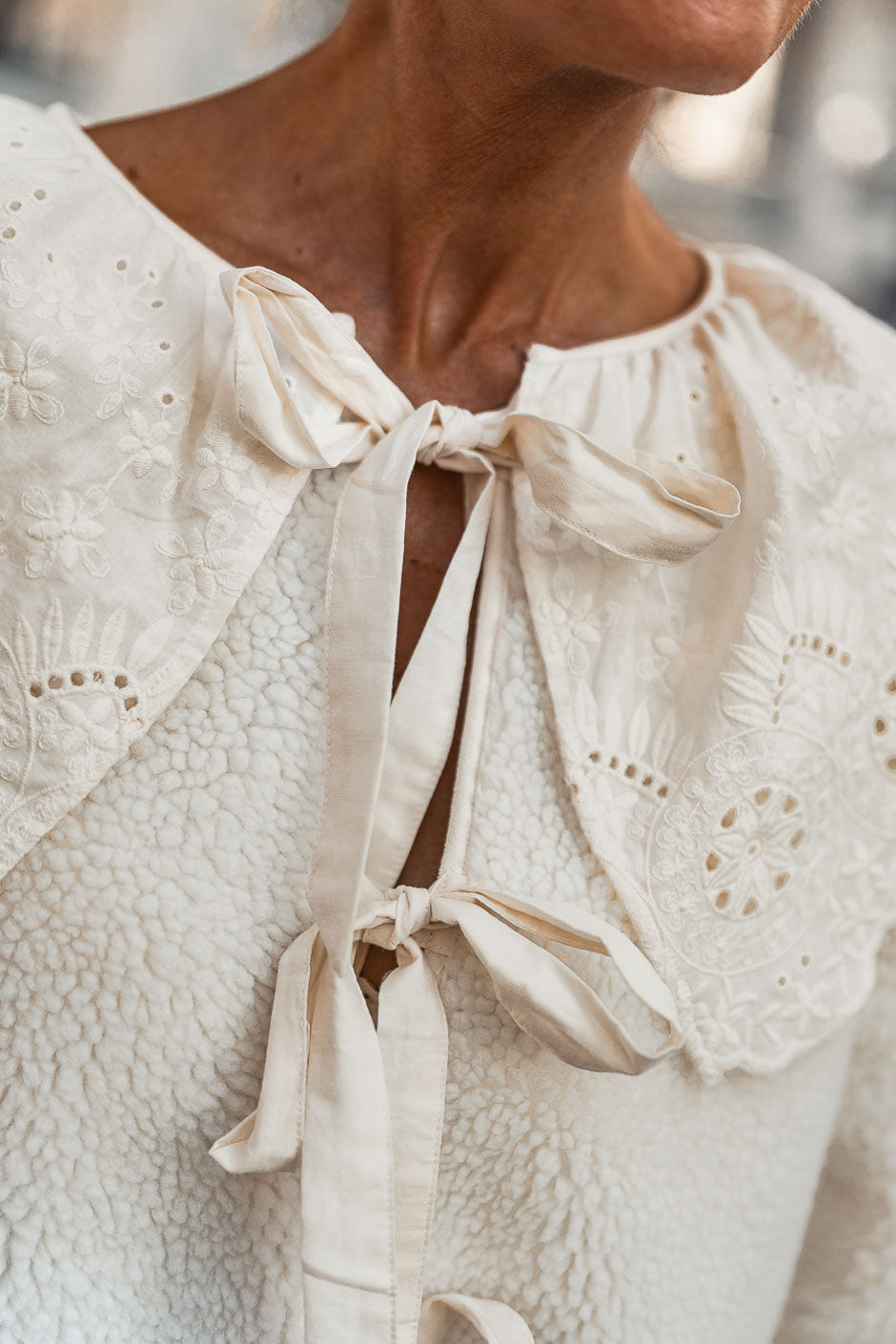 VESTE MARIELLE ECRU
