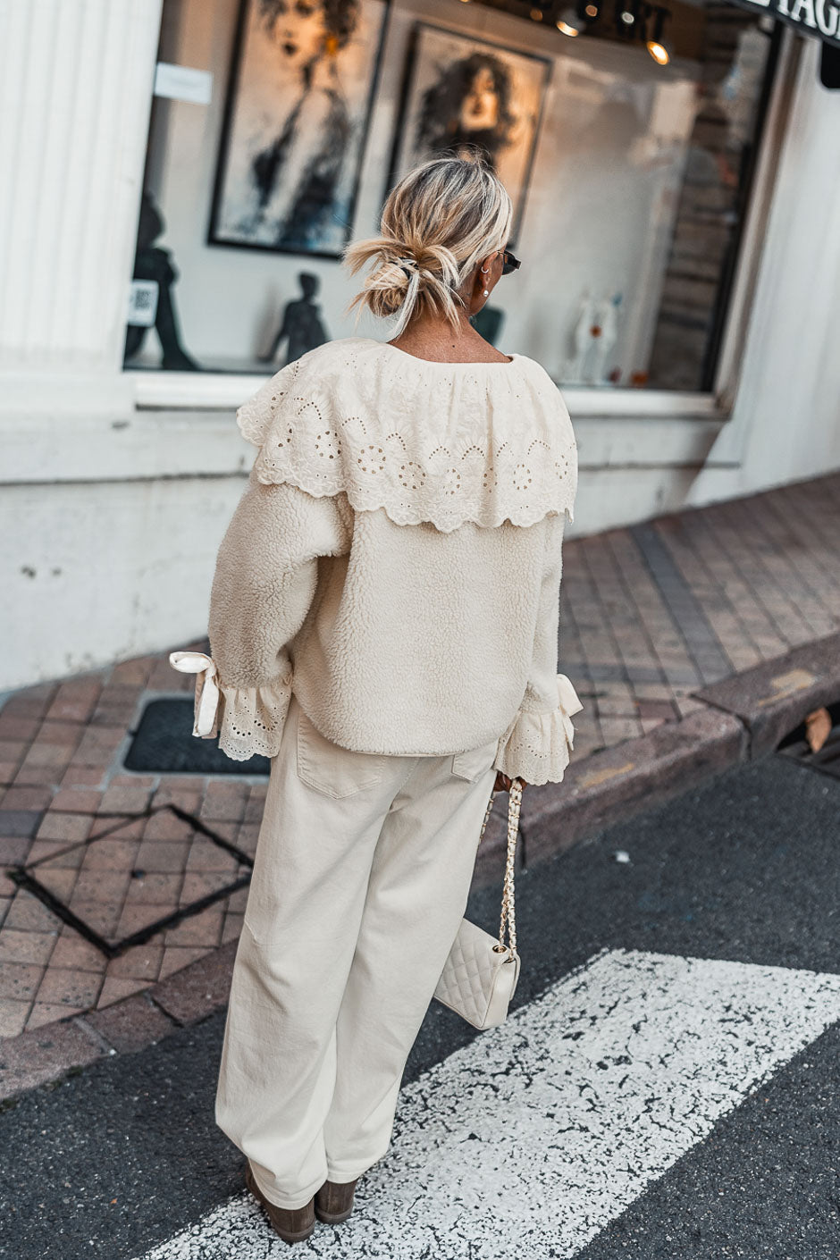 VESTE MARIELLE ECRU
