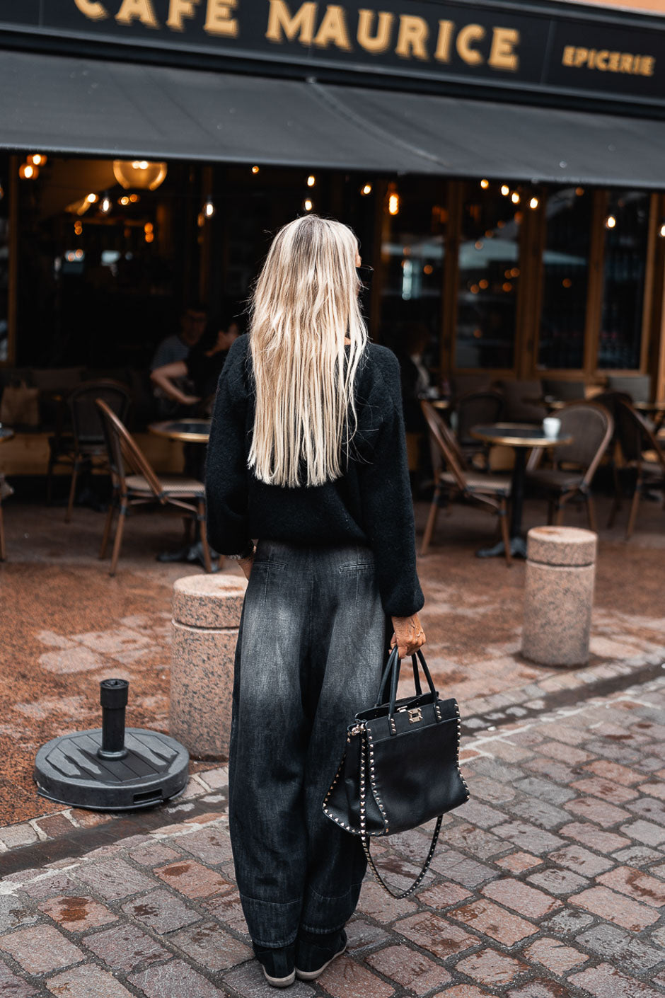 BLACK MINIA VEST