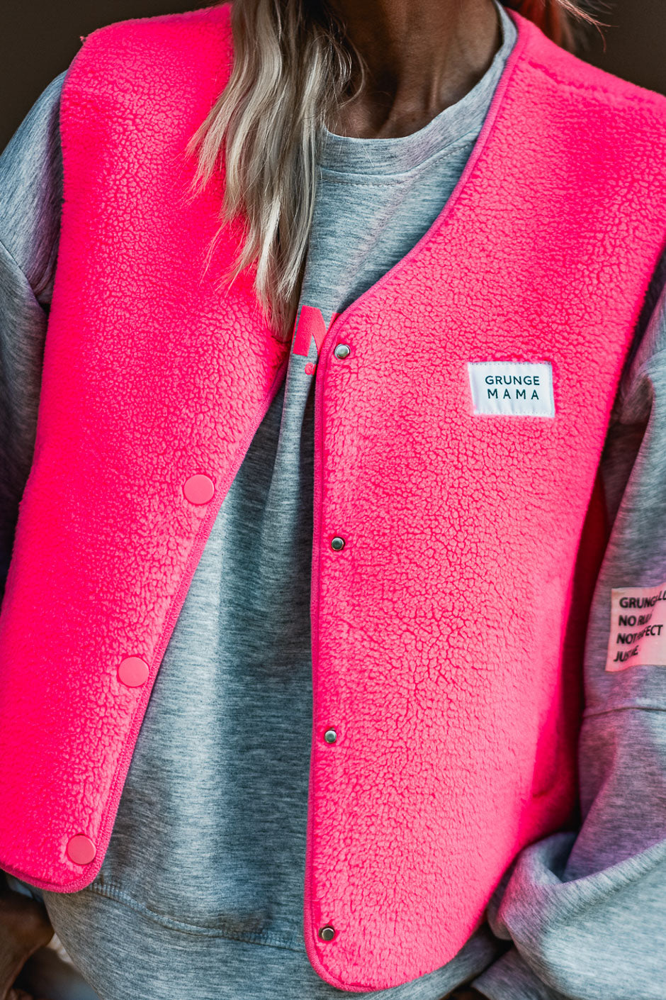 GILET RAVY ROSE FLUO