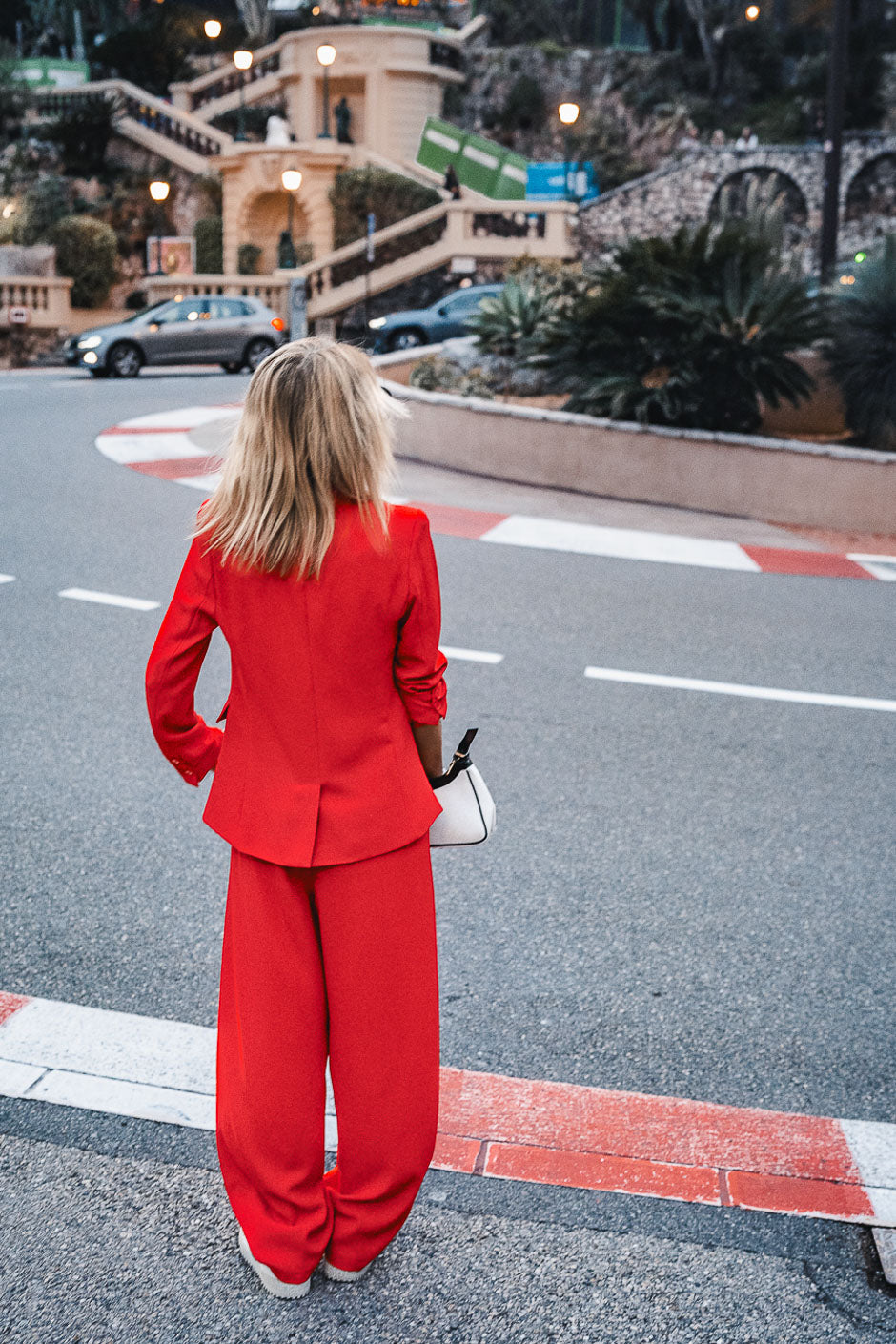 RED JENA BLAZER